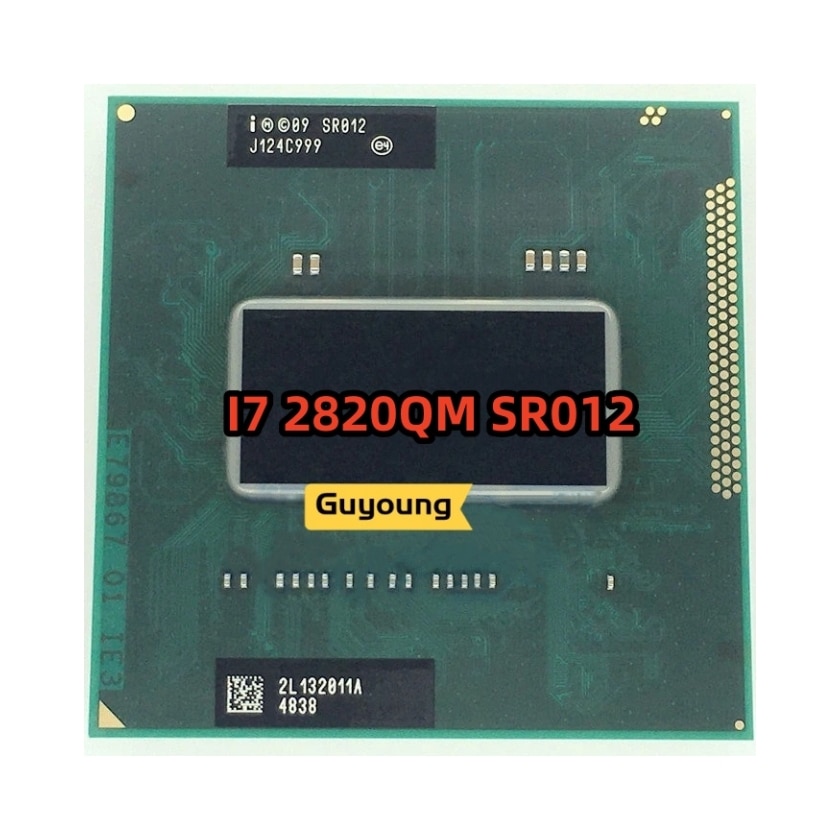 ھ i7-2820QM i7 2820QM SR012  ھ 8  CPU μ, 8M 45W  G2 rPGA988B, 2.3 GHz